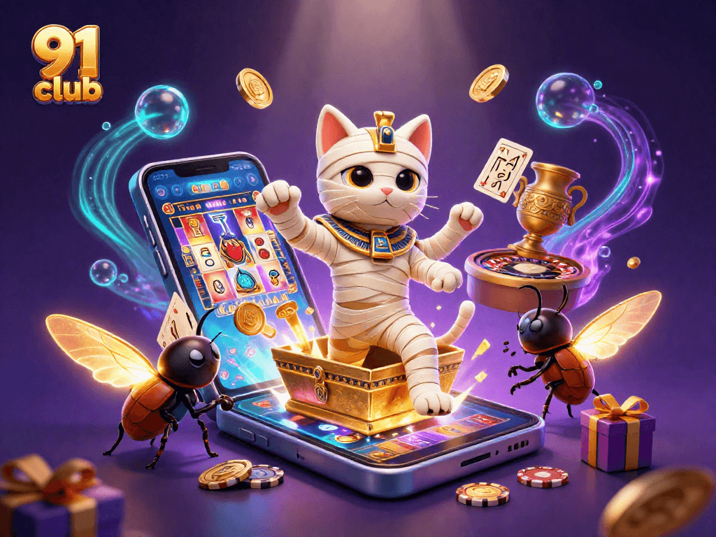 Win exciting rewards at 91 club with our dynamic casino games and vibrant graphics.