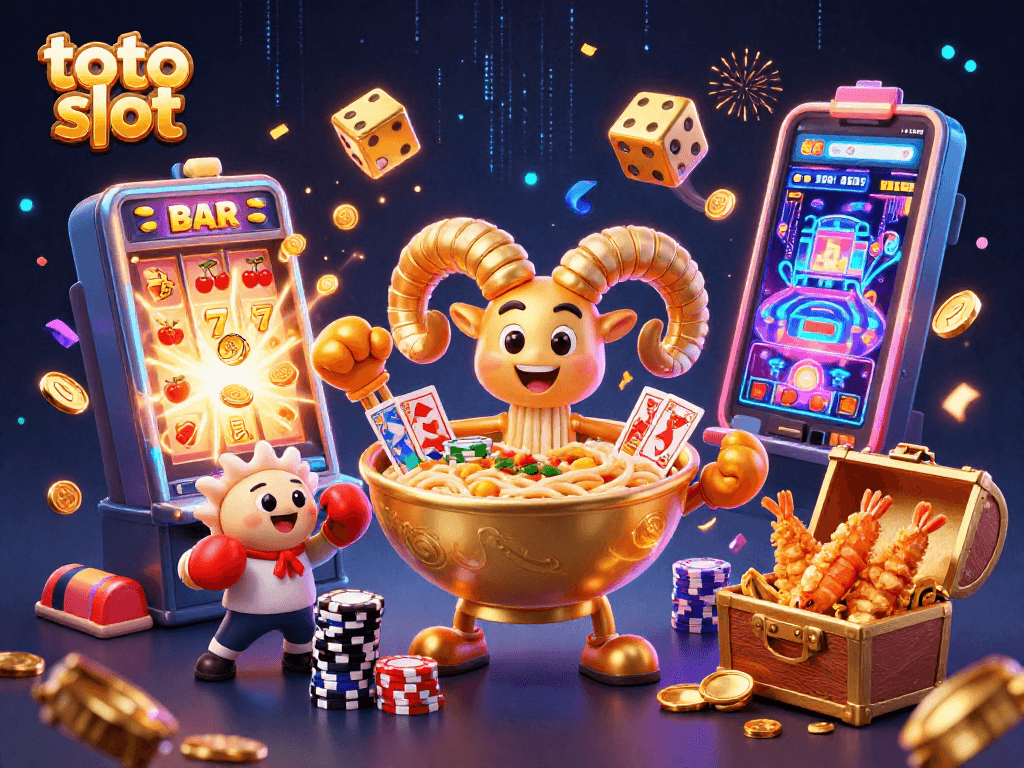 Menangkan jackpot dalam permainan toto slot dengan mesin slot 3D yang menarik dan karakter unik.