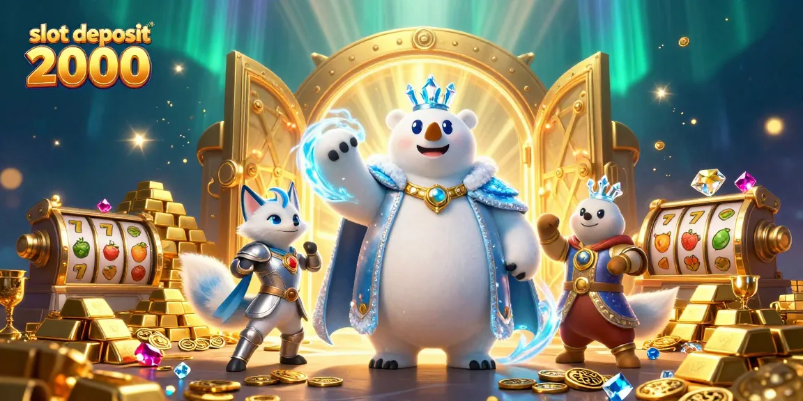 Engage with thrilling slot deposit 2000 gameplay featuring vibrant characters, gold coins, and dynamic elements.
