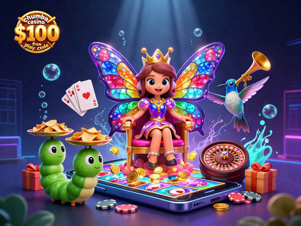 Play slots with the chumba casino $100 free play code for bonus rewards and joyful experiences