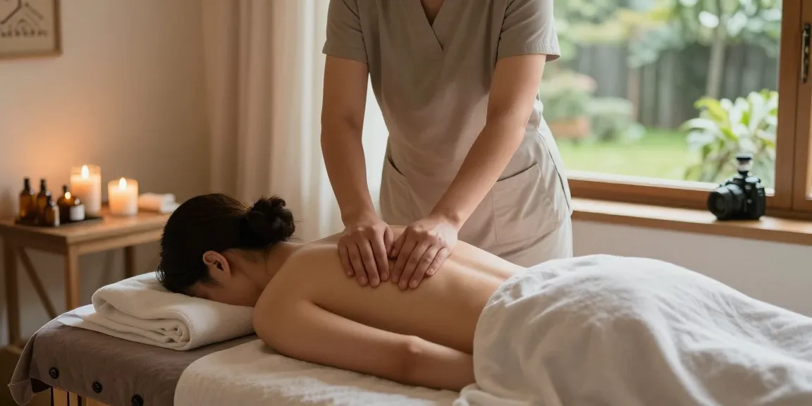 Experience the ultimate relaxation with 노원출장마사지 in a serene home setting.