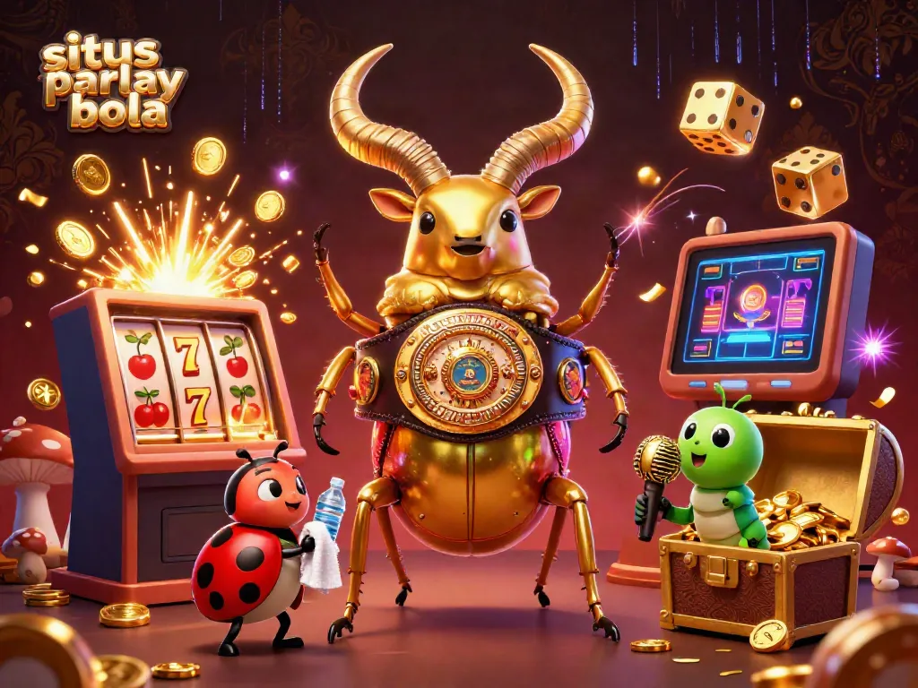 Engage in thrilling gameplay at situs parlay bola with energized characters, dynamic casino elements, and rich visuals.