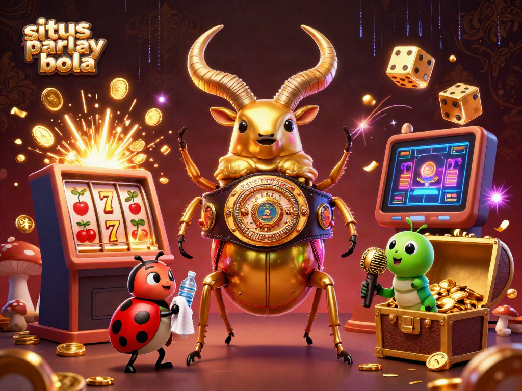 Engage in thrilling gameplay at situs parlay bola with energized characters, dynamic casino elements, and rich visuals.