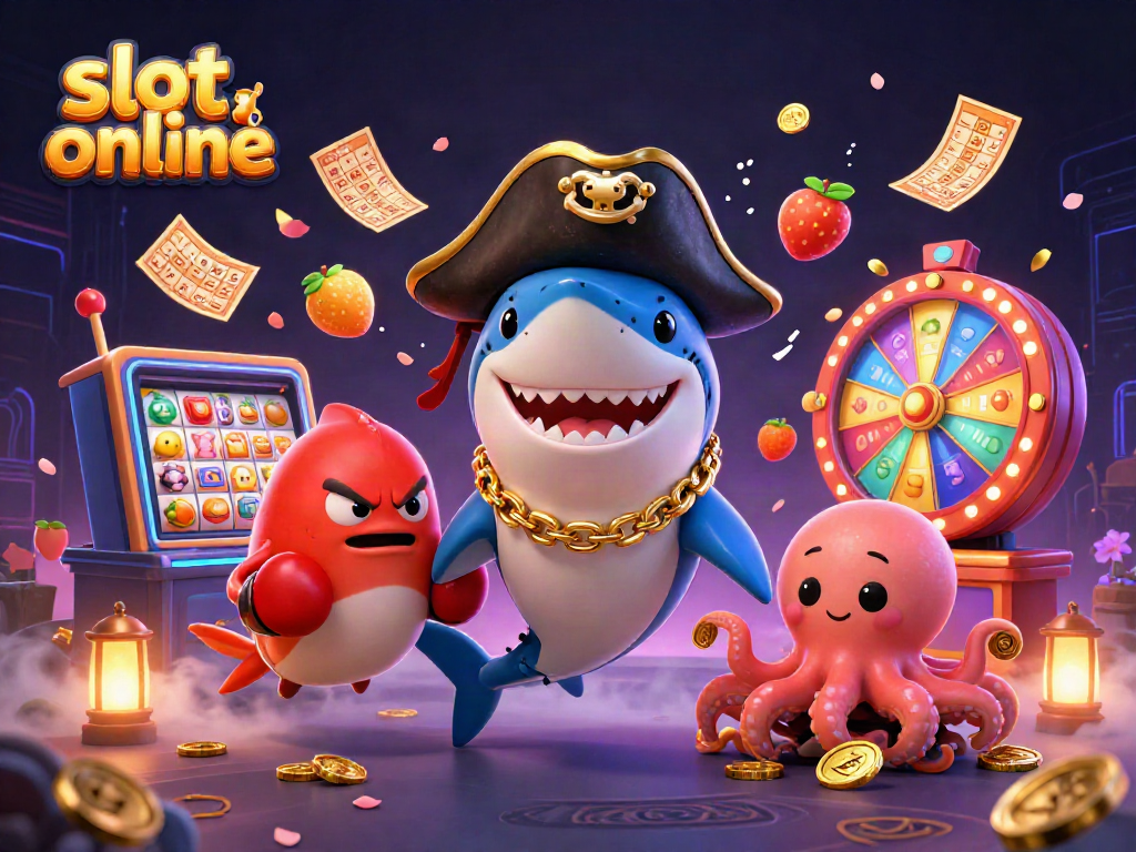 Menangkan slot online dengan karakter lucu dan simbol keberuntungan yang meriah dengan banyak detail visual.