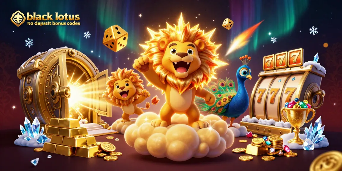 Play slots and win big with black lotus no deposit bonus codes featuring vibrant casino elements.